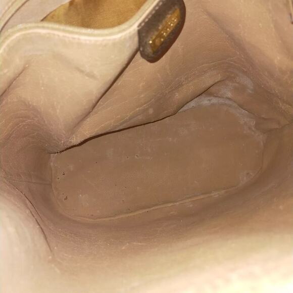 Vintage Gucci Monogram Bucket Bag with Web Stripe – Brown - Picture 13 of 14